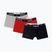 Men's Nike Jordan Flight Cotton Trunk 3pk gym red/black