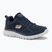 Men's shoes SKECHERS Burns Agoura navy/orange
