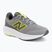 Children's running shoes New Balance 520's Lace V9 grey matter/Ssate grey/alkaline green