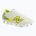 Football boots New Balance Furon Pro V9 SG white/alkaline green