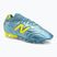 Football boots New Balance Tekela Team Low V5 FG metallic blue/alkaline green/team navy