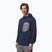 Men's trekking sweatshirt Columbia Tall Heights Hdd Grid Fleece Full Zip collegiate navy/city grey