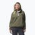 Women's fleece sweatshirt Columbia Helvetia II Cropped Half Snap Fleece stone green/safari
