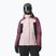 Women's ski jacket Columbia Snowy Summit Ins mineral pink/black/antique mauve x dye