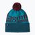 Winter hat Patagonia Powder Town hut tripper logo: mako blue