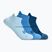 Socks HOKA No-Show Run Sock 3-pack hazy blue/soft cobalt
