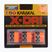 Squash racquet wrap Karakal X-Dri Grip 3 pcs orange