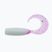 Relax Twister rubber lure VR1 Standard 8 pcs white pink-silver glitter VR1-TS