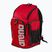 Arena Team 45 l team red melange swimming backpack