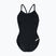 Ladies' one-piece swimsuit Arena Team Light Drop Solid black/white