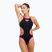 Women's one-piece swimsuit arena One Biglogo One Piece black/fluo pink