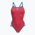Women's one-piece swimsuit arena Icons Super Fly Back Solid astro red/blue cosmo