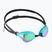 Arena swimming goggles Cobra Core Swipe Mirror emerald/peacock