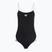 Women's one-piece swimsuit arena Icons Super Fly Back Solid black / white