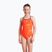 Arena Star Graphic Lightdrop Back bright coral / plum children's one-piece swimsuit