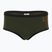 Men's swimming boxer shorts arena One Low Waist Short Big Logo dark sage/black