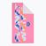 Arena towel Printed shocking pink multi