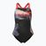 Children's one-piece swimsuit arena Light Tricks Swim Pro Back black/calypso coral/multi