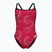 Women's one-piece swimsuit arena Fireflow Challenge Back black/team red