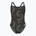 Women's one-piece swimsuit arena Fireflow Challenge Back black/team black