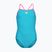 Children's one-piece swimsuit arena Light Drop Solid eyeblush/shocking pink/shocking pink