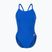 Women's one-piece swimsuit arena Team Swimsuit Challenge Solid neon blue/team orange