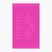 Towel arena Jacquard shocking pink
