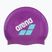 Swim cap arena Big Logo very fuchsia/white/water