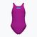 Children's one-piece swimsuit Arena Team Swim Tech Solid very fuchsia/water