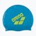 Swim cap arena Big Logo blue cosmo/artic lime