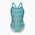 Ladies' one-piece swimsuit arena Snake Skin Challenge blue cosmo multi/blue cosmo