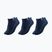 Socks Tecnifibre Low-Cut 3 navy blue pairs