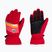 Rossignol women's ski glove New Piste G ruby red