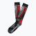 Men's Rossignol High Speed sports ski socks red