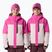 Children's ski jacket Rossignol Wispile Insulated electric fuchsia