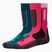 Children's ski socks Rossignol Essential 2 pack electric fuchsia