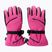 Women's ski gloves Rossignol Temptation R-Shell electric fuchsia
