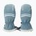 Women's ski gloves Rossignol Piste Mittens R-Shell Dry windward blue