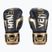 Venum Elite dark camo/gold boxing gloves