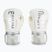 Venum Elite men's boxing gloves white and silver 1392-574