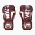 Venum Elite burgundy/gold boxing gloves