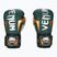 Venum Elite green/bronze/silver boxing gloves