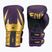Venum Reverso Boxing Gloves dark purple/gold