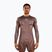 Men's longsleeve rashguard Venum No Gi Rashguards chocolate brown