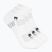 Socks Venum Vector No-Show 3 pairs white/grey