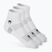 Socks Venum Vector Ankle 3 pairs white/grey