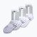 Socks Venum Vector 3 pairs white/grey