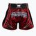 Men's training shorts Venum Wolf Atak Muay Thai Shorts black/red