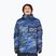 Men's snowboard jacket DC Propaganda angled tie dye royal blue