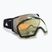 Quiksilver Greenwood S3 black / clux mi silver snowboard goggles